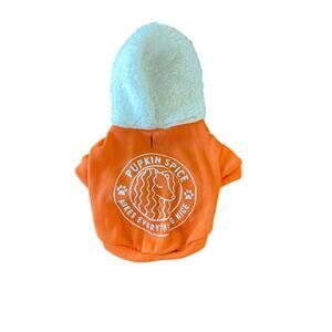 XS Pupkin Spice Makes Everything Nice Dog Hoodie Pet Apparel